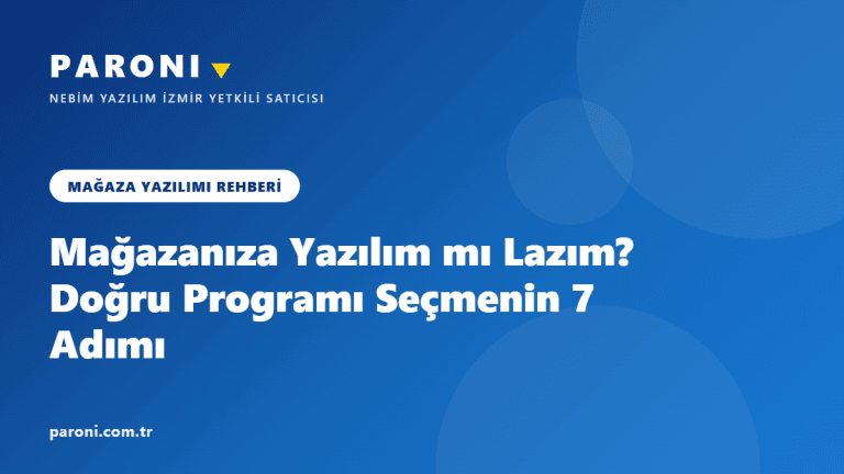 Mağaza yazılımı seçimi rehberi kapağı